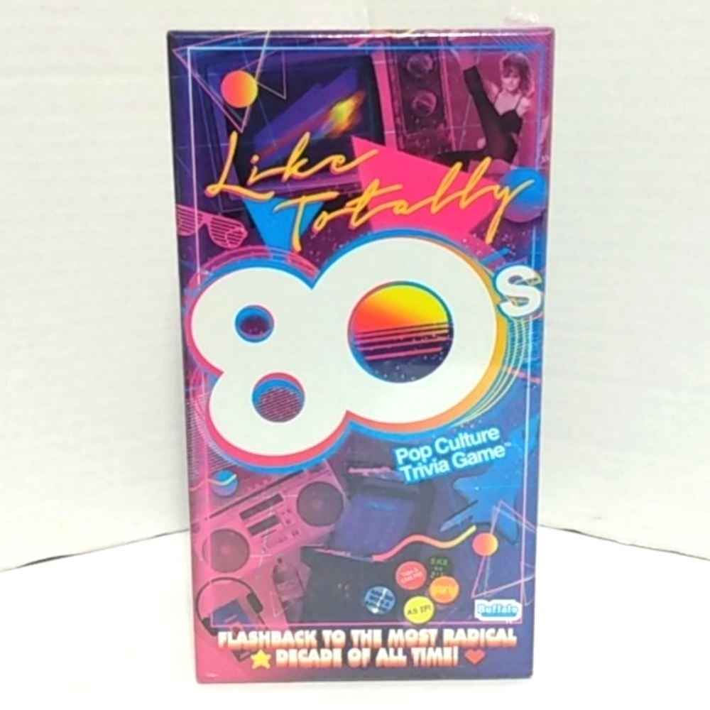 80s POP CULTURE TRIVIA GAME NIB